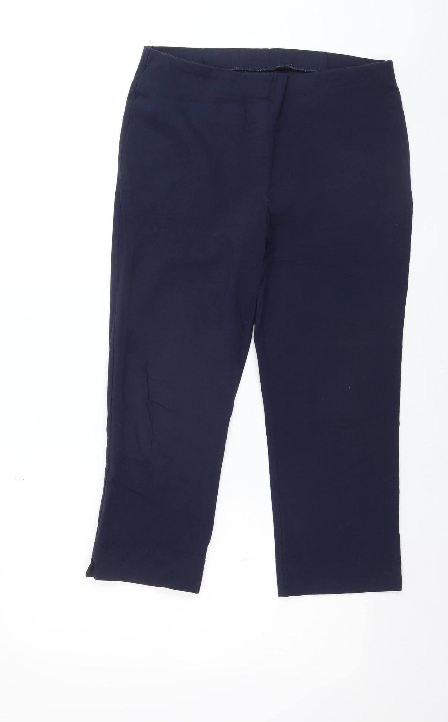 Dunnes Stores Women's Blue Size 14 Capri Stretch Leggings