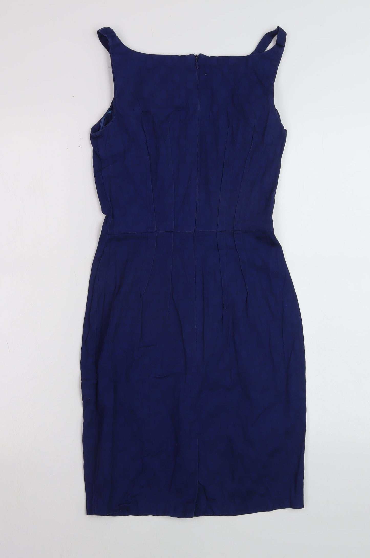 Closet Women’s Blue Size 8 Sleeveless Sheath Dress