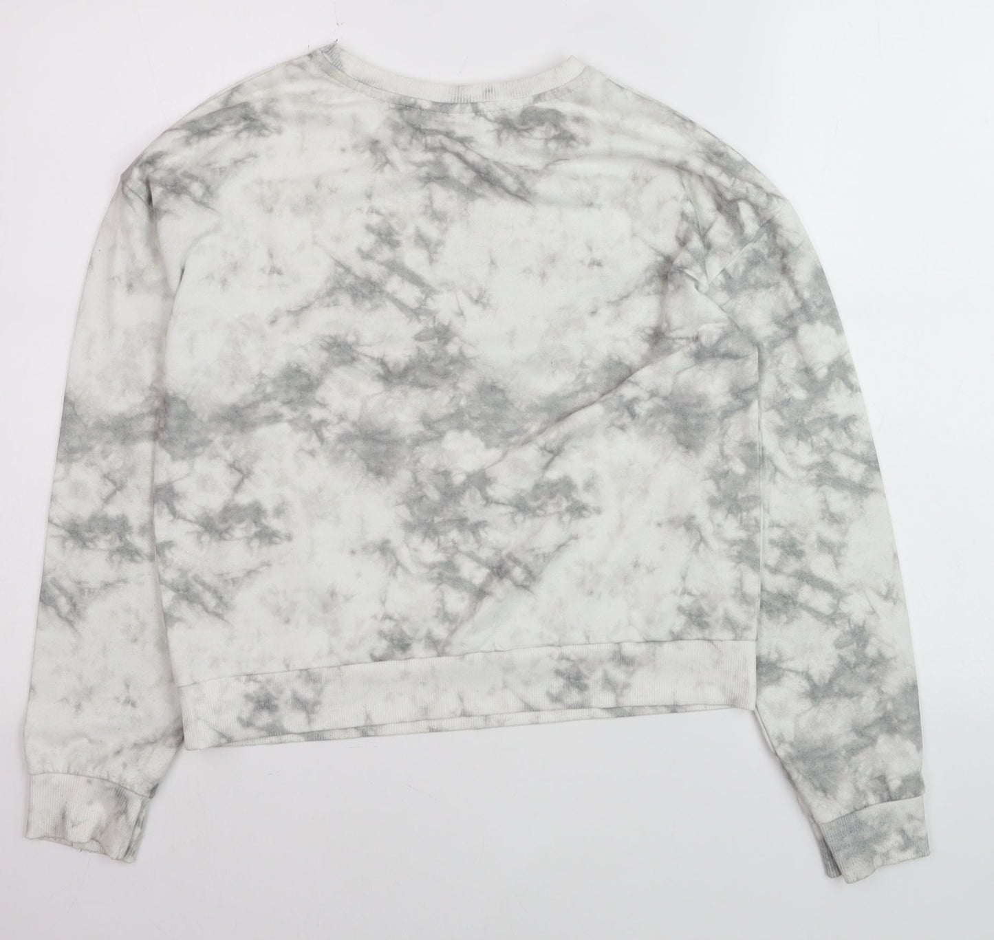 George Girls Grey Tie Dye Friends Sweatshirt Jumper 13-14 Years