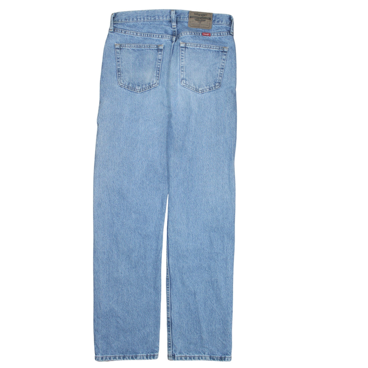 Wrangler Men's Blue Straight Leg Denim Jeans 31x32 Regular Fit