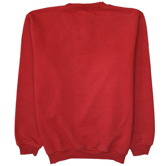 FILA Men's Red XL Pullover Crew Neck Sweatshirt Retro Sports Style