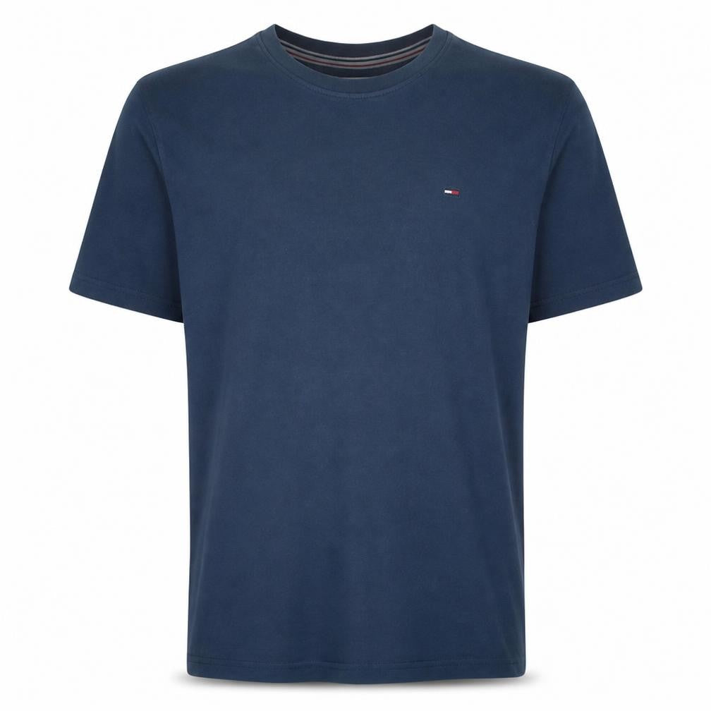 Tommy Jeans Men's Blue 2XL Cotton Crew Neck T-Shirt