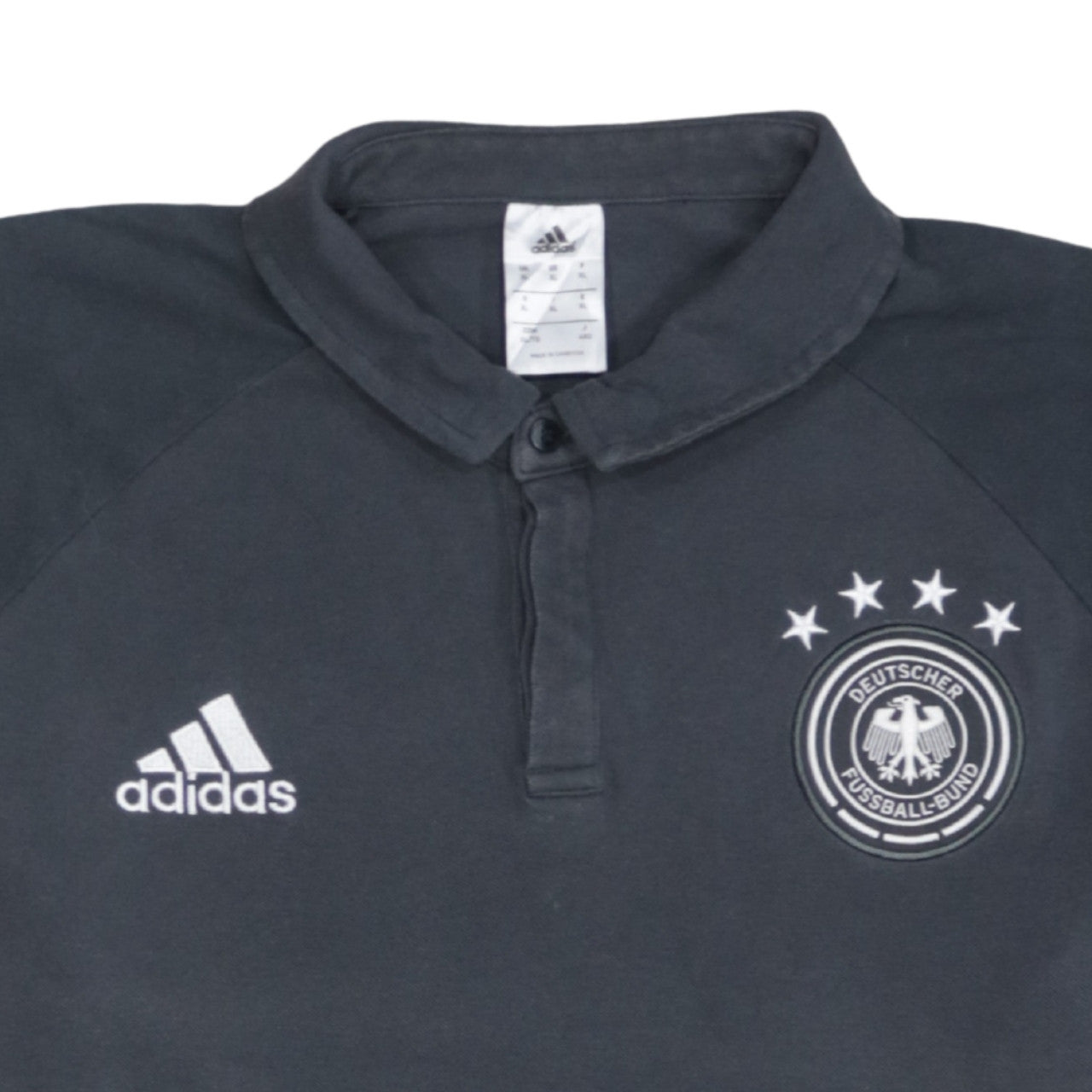 Adidas Men’s Black XL Germany Football Polo Shirt