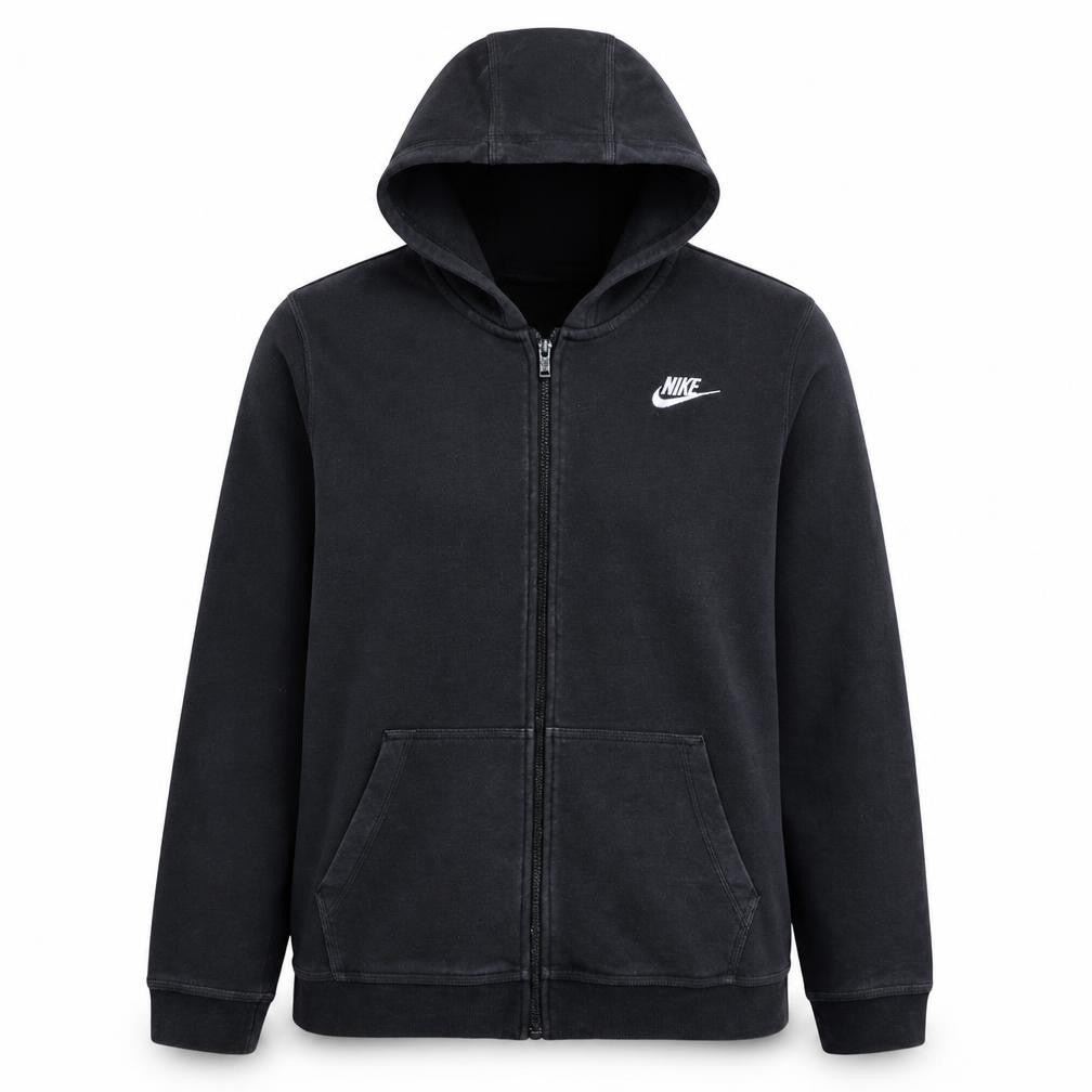 Nike Womens Black Full Zip Hoodie XL Classic Sportswear