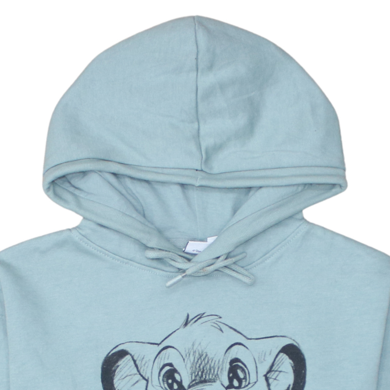 Disney Primark Cares Women Blue Simba Pullover Hoodie 2XS