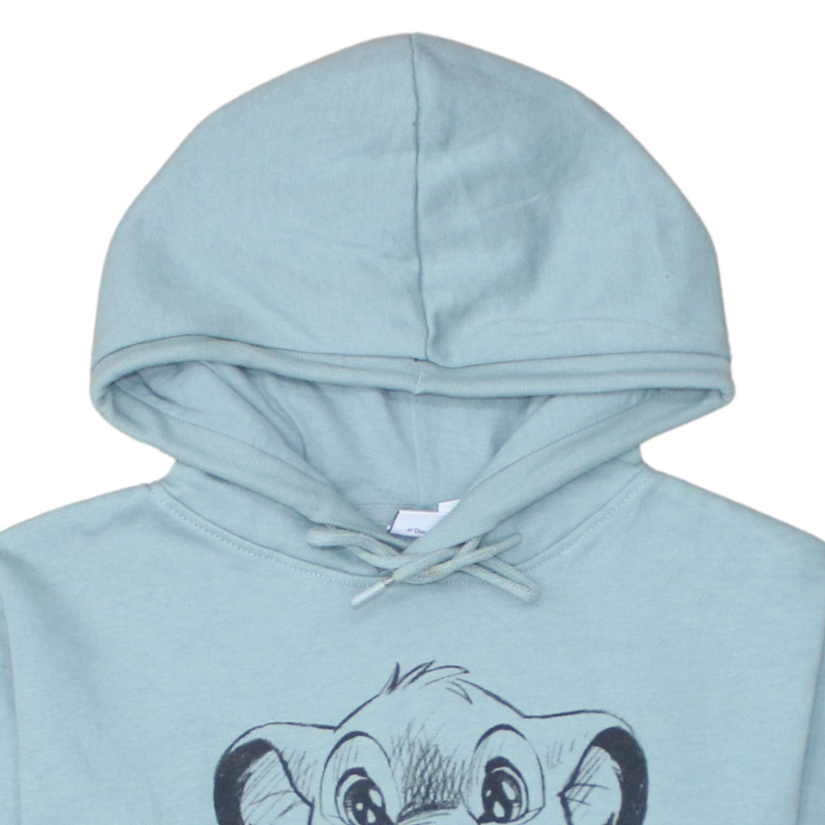 Disney Primark Cares Women Blue Simba Pullover Hoodie 2XS