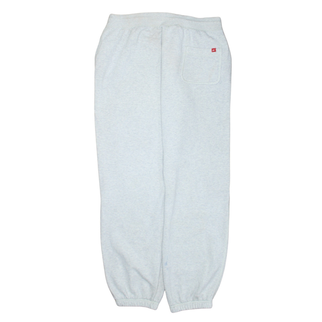 Nike Men's Grey Large Sweatpants Jogger Trousers 80% Cotton