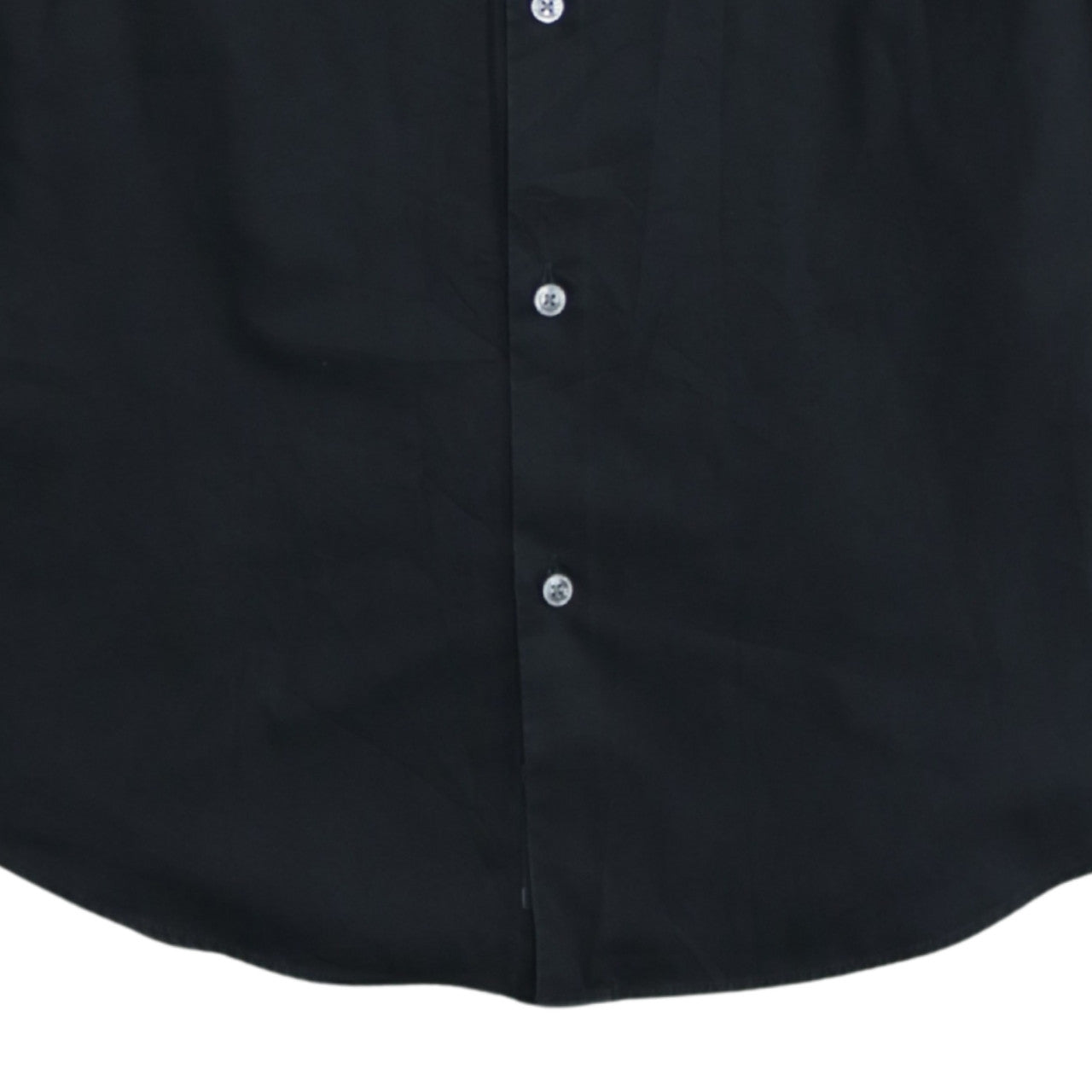 Hugo Boss Men's Black Slim Fit Long Sleeve Easy Iron Shirt Size 38