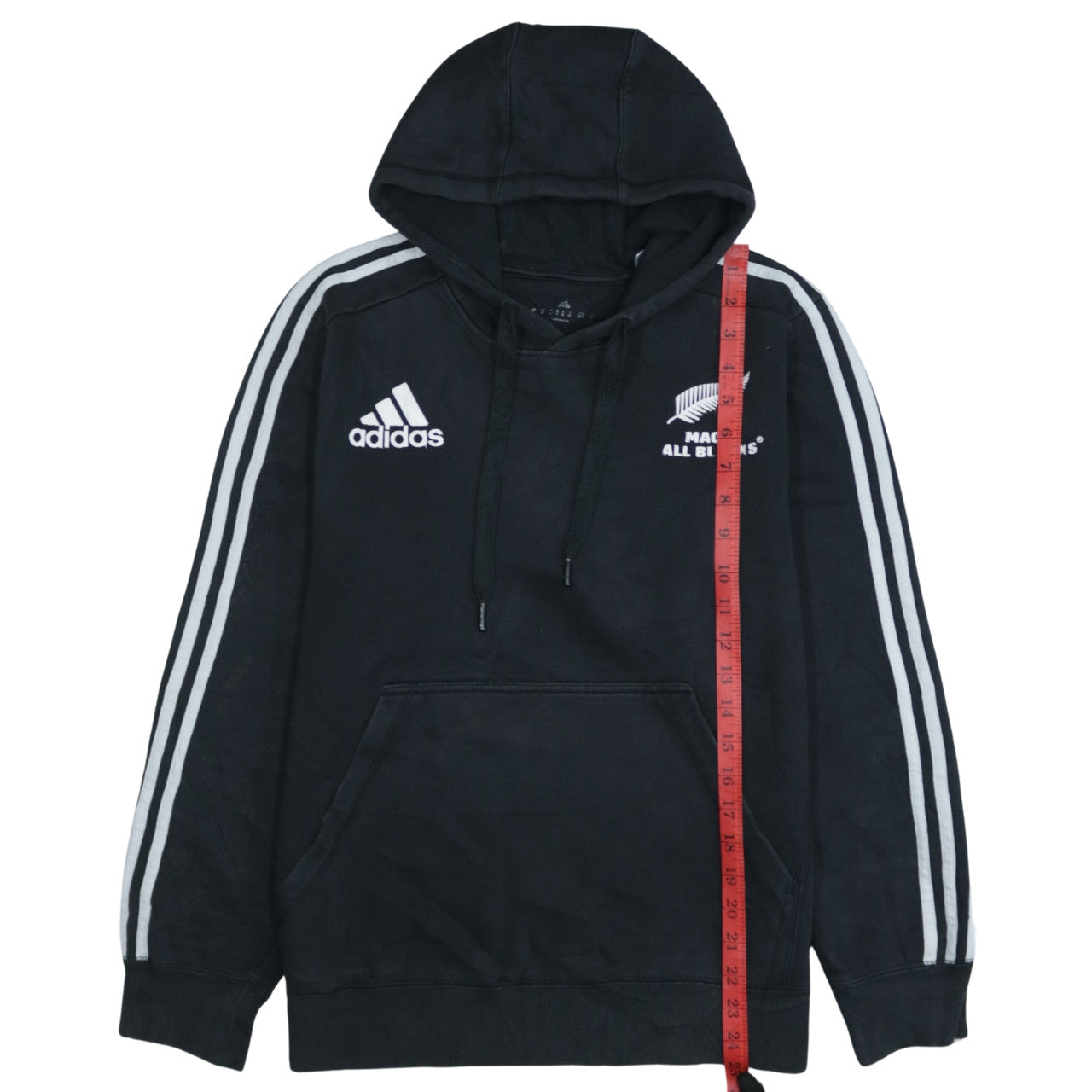 Adidas Men’s Black Maori All Blacks Pullover Hoodie Size M