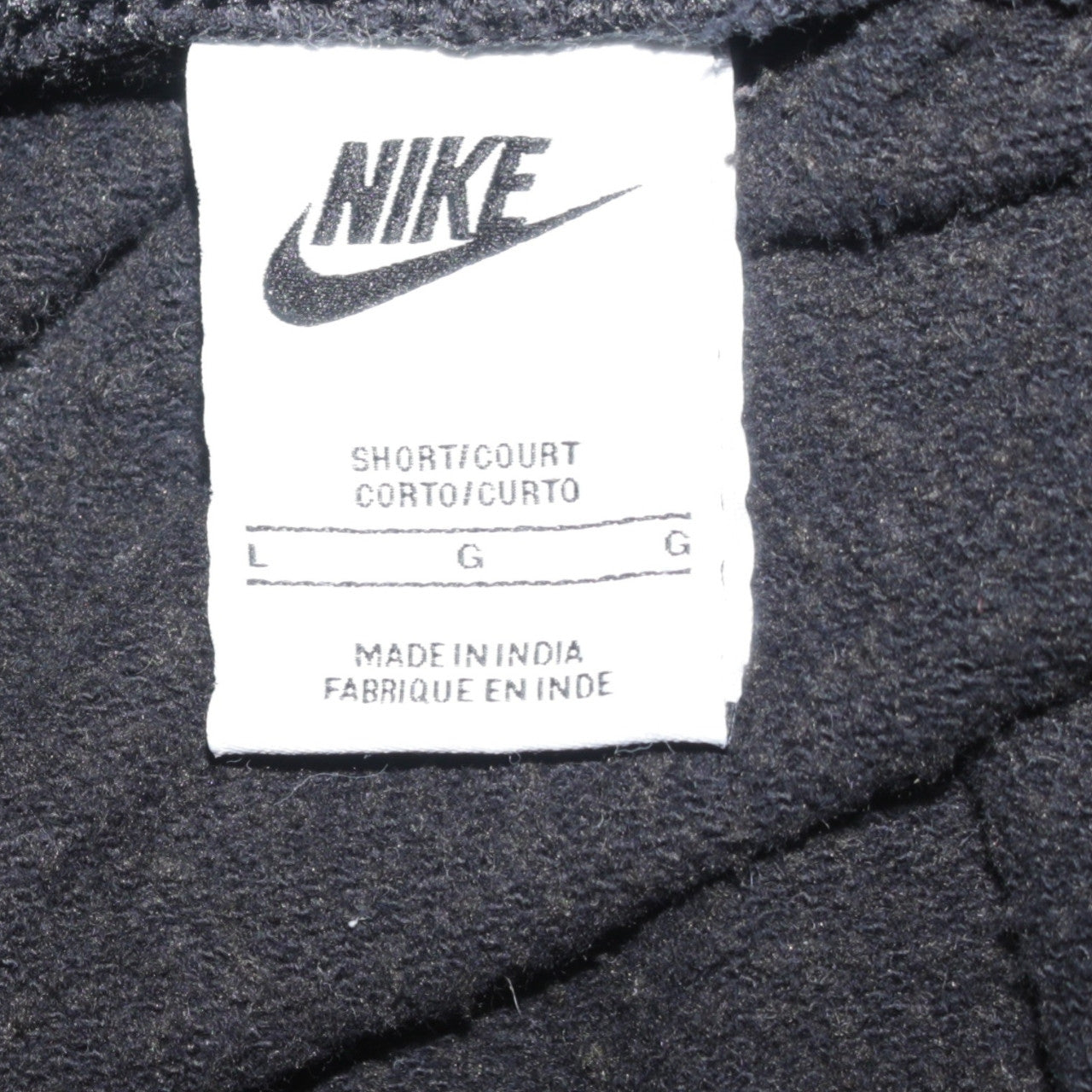 Nike Womens Black L Jogger Fleece Sweatpants Cotton Blend Activewear