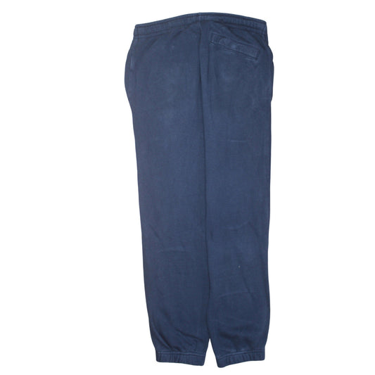 Nike Men's Blue Jogger Sweatpants M Regular Fit Fleece Trousers