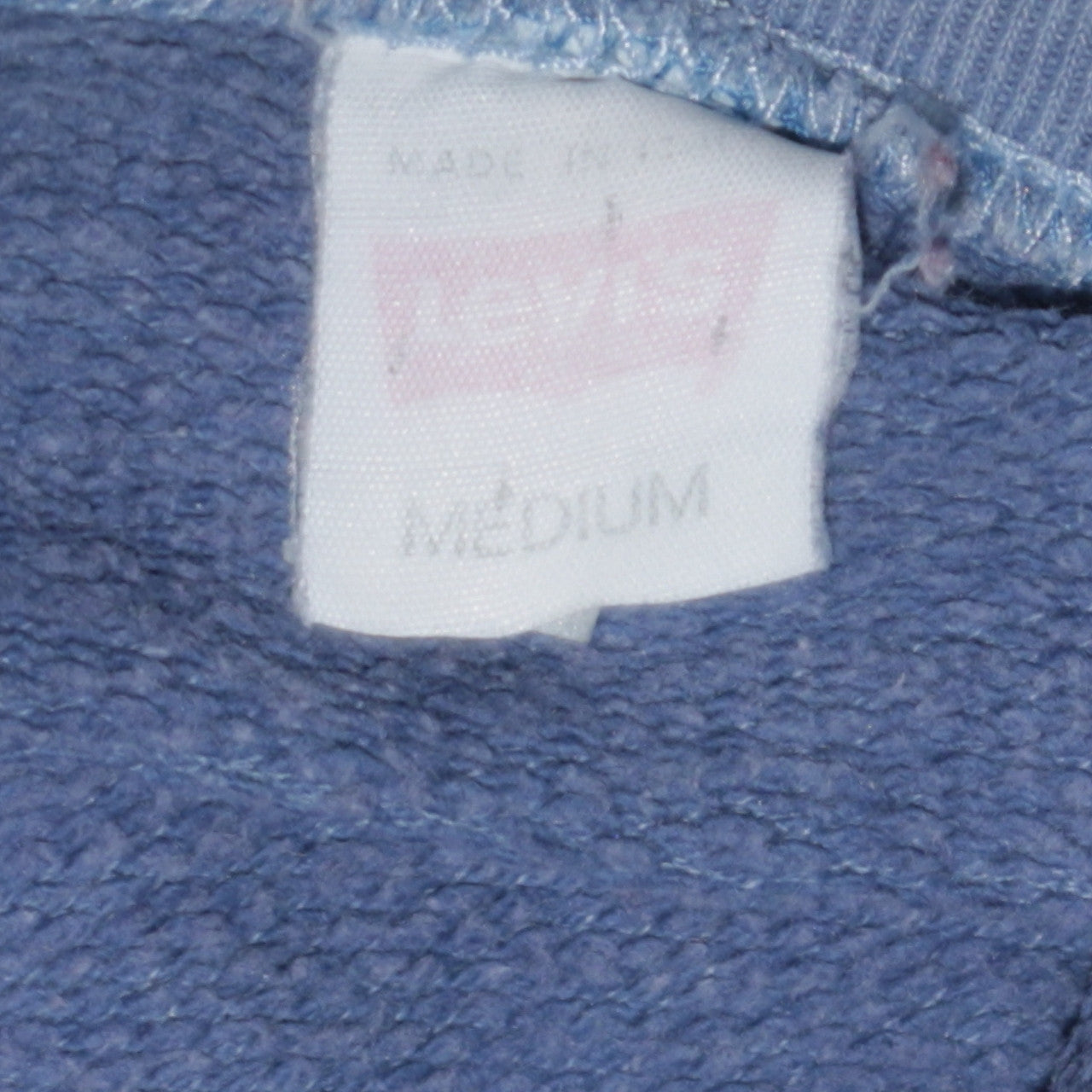 Levi's Men's Blue Crew Neck Pullover Sweatshirt Medium