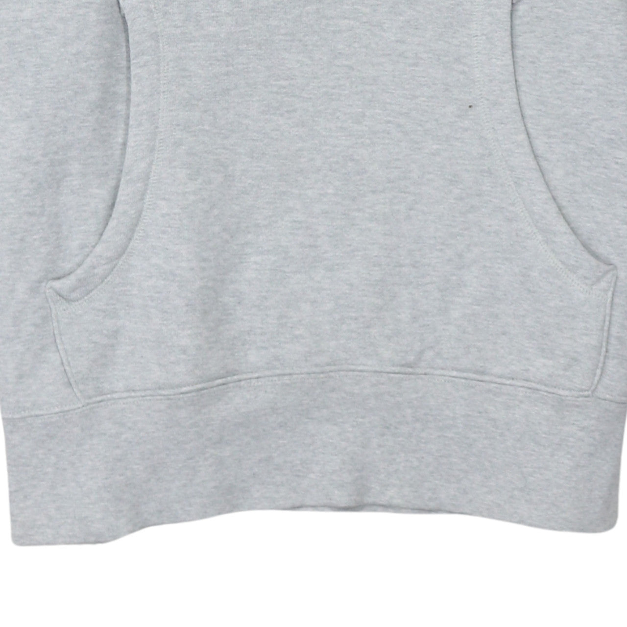 Nike Men's Grey Pullover Hoodie L Embroidered Graphic Cotton