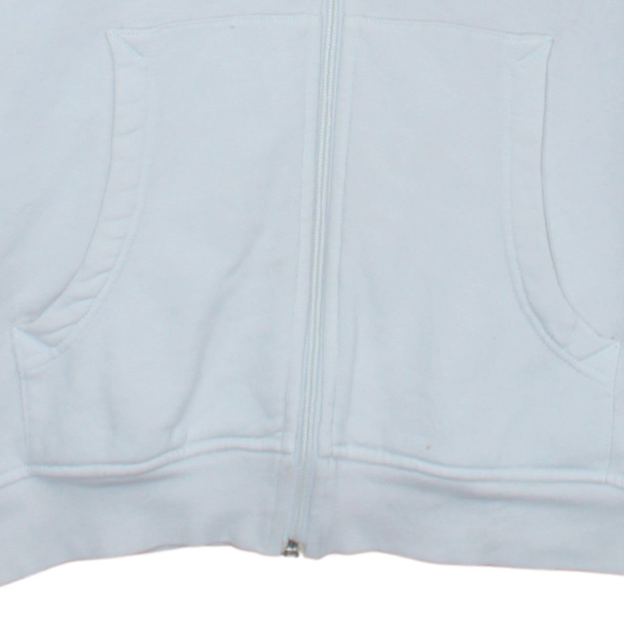Fred Perry Men's White Full Zip Hoodie Size S Sportswear Fleece
