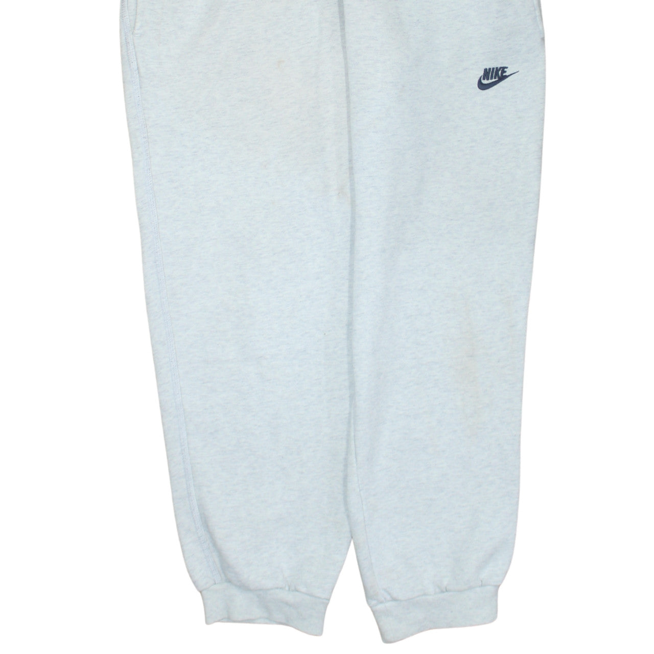 Nike Men's Grey Fleece Jogger Sweatpants L Regular Fit