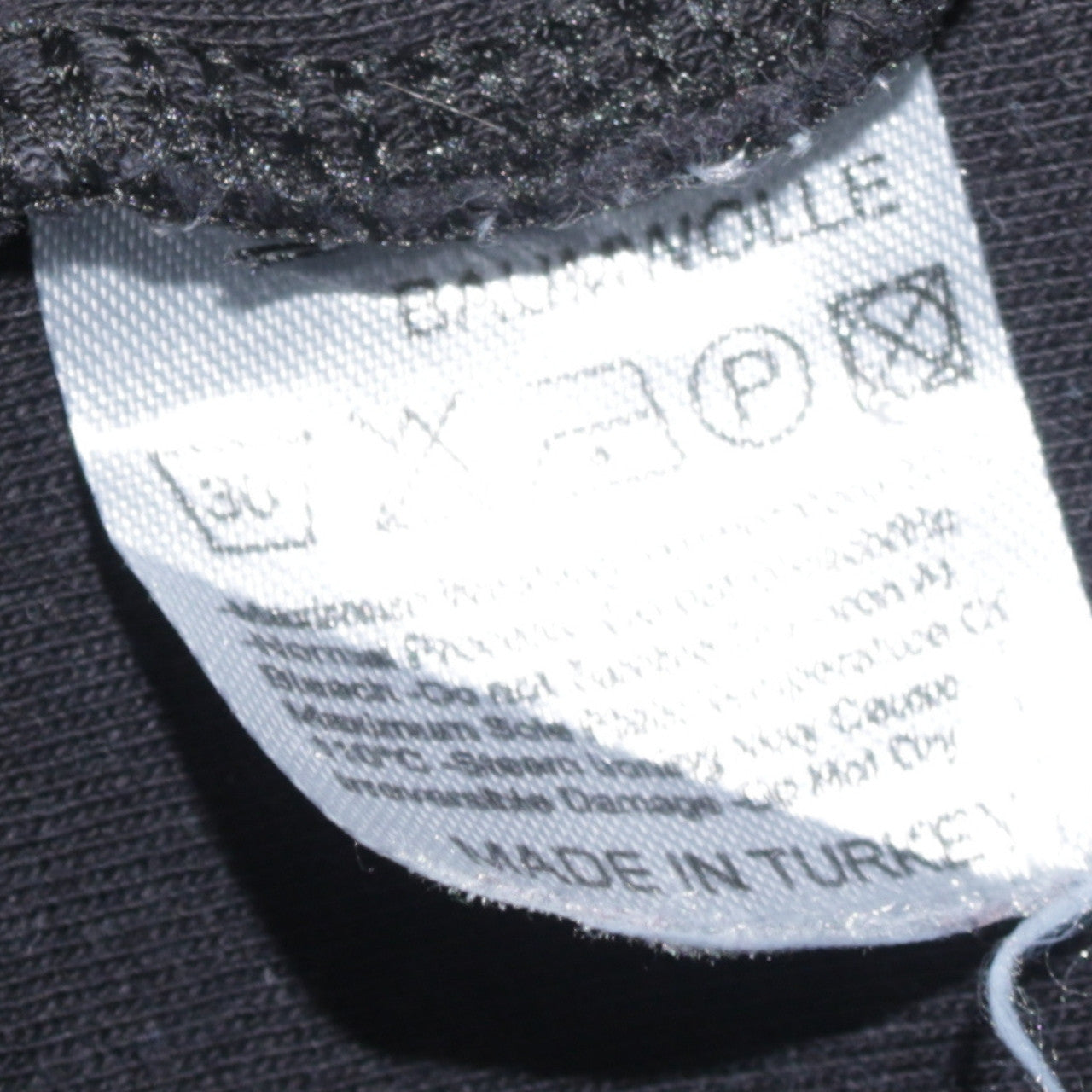 Tommy Hilfiger Men's Black 3XL Long Sleeve Polo Shirt