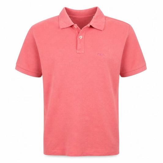 Fila Pink Cotton Short Sleeve Polo Shirt Teens Size 152
