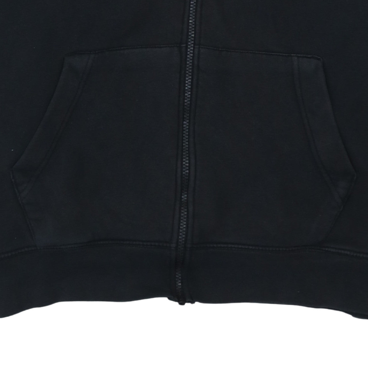 Nike Men's Black Full Zip Hoodie Size M Sportswear Fleece
