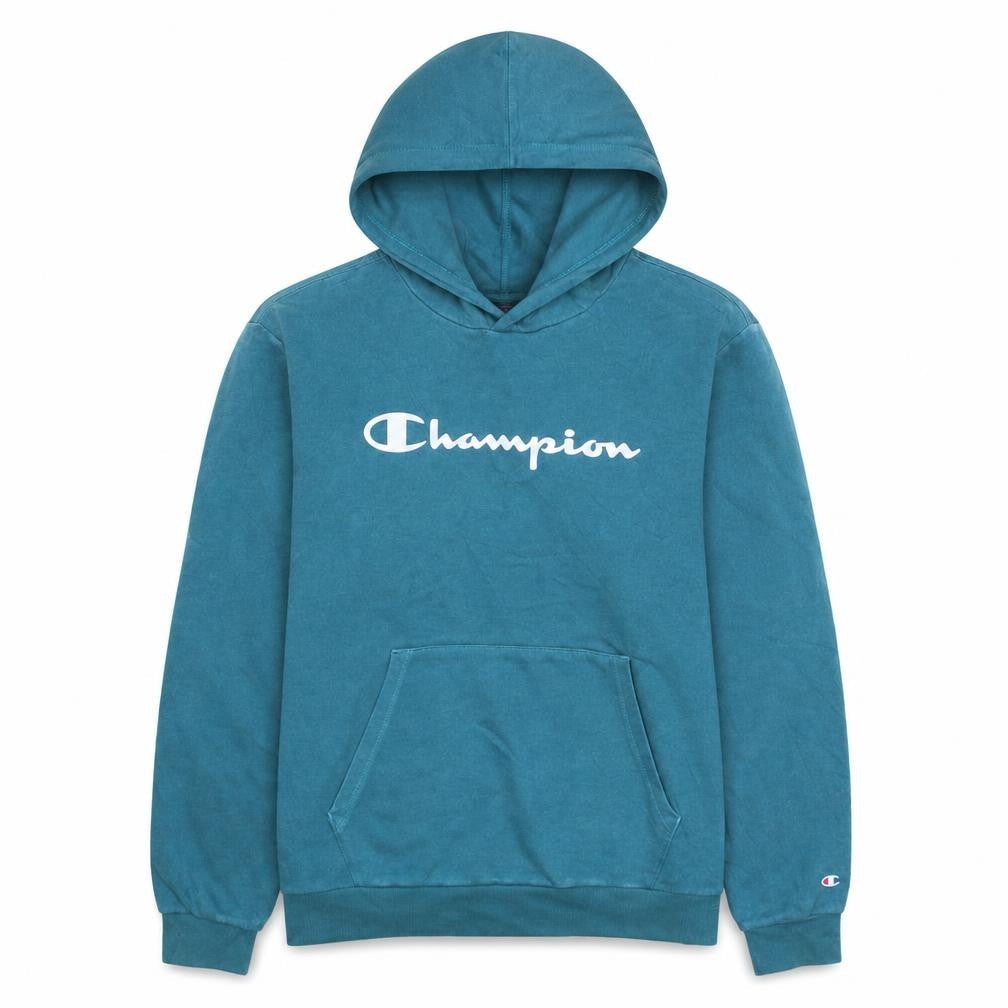 Champion Boys Teal Pullover Hoodie 2XL 15-16 Years Cotton Blend