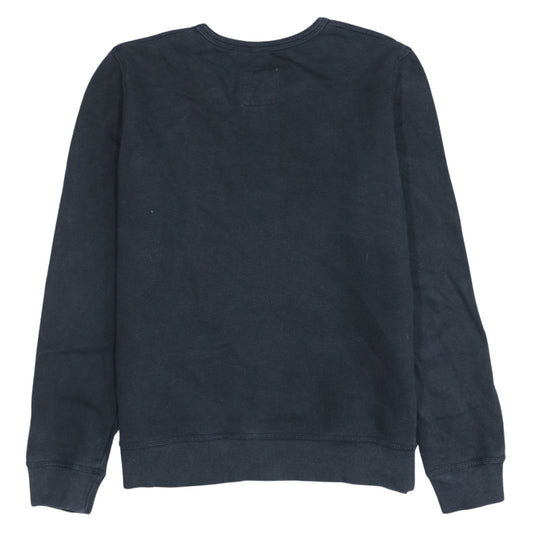 Levi's Black Graphic Logo Crew Neck Teens 14 Cotton Sweatshirt