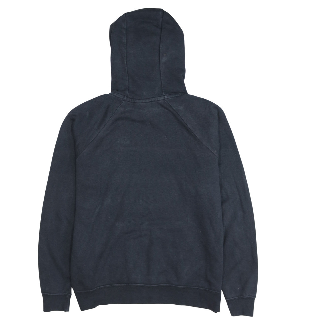 Nike Men's Black Pullover Hoodie M Logo Fleece Cotton Sweatshirt
