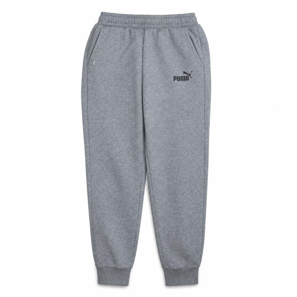 Puma Men’s Grey Jogger Sweatpants M Regular Fit Cotton Blend