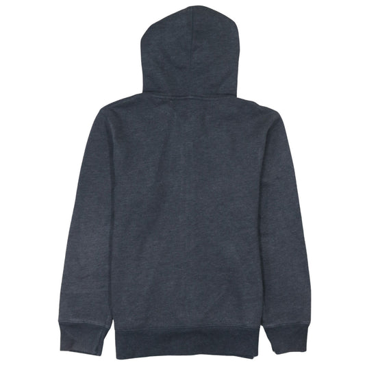 GAP Kids Boys Charcoal Full Zip Hoodie Size XL (12-13 Years) Cotton Blend