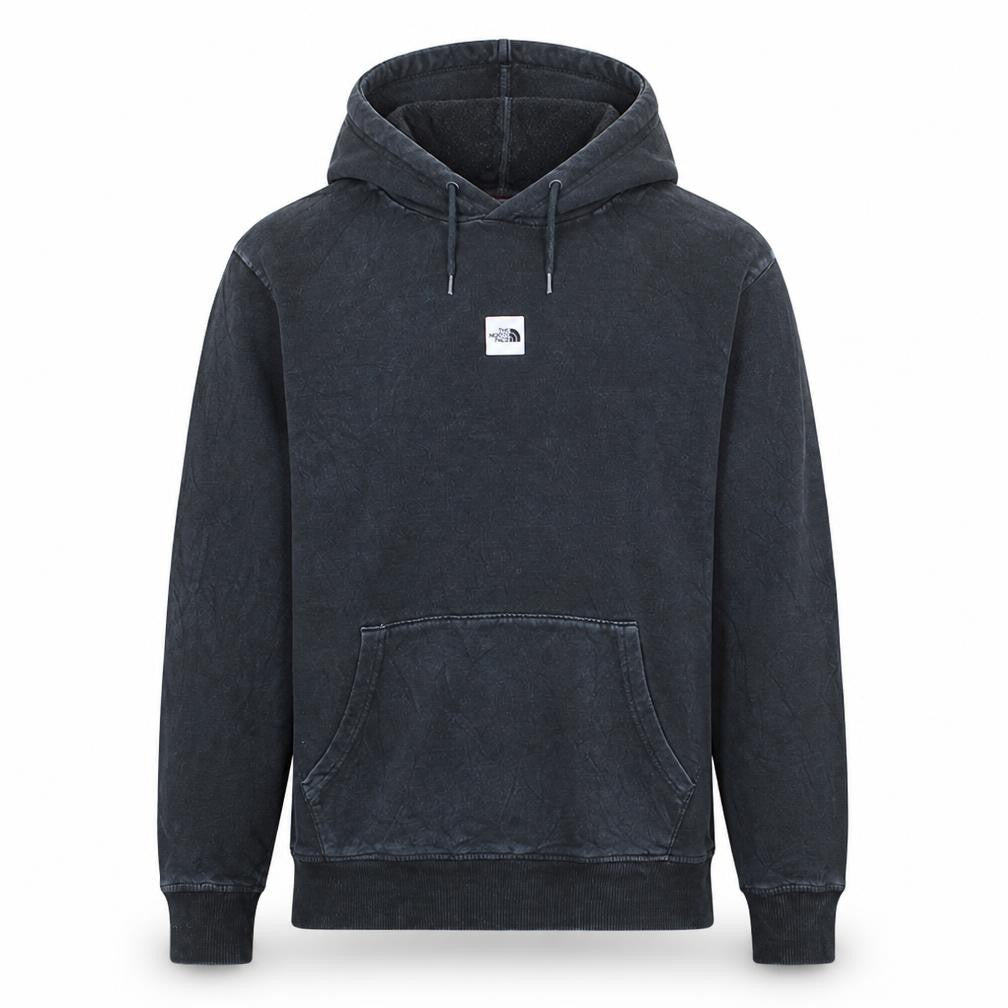 The North Face Men's Black Pullover Hoodie Size M Cotton Fleece