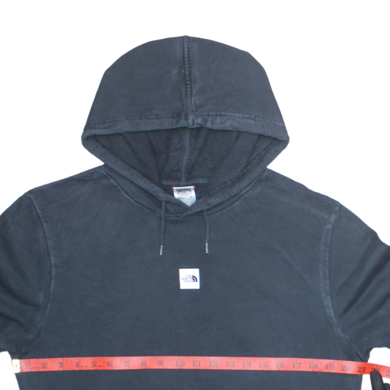 The North Face Men's Black Pullover Hoodie Size M Cotton Fleece