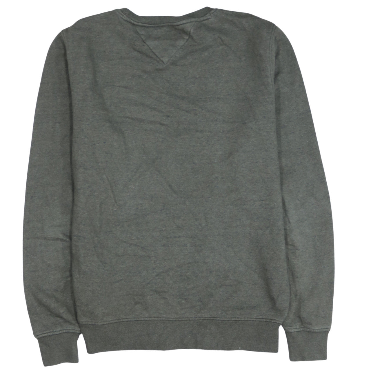 Tommy Hilfiger Denim Men's Grey Small Crew Neck Sweatshirt