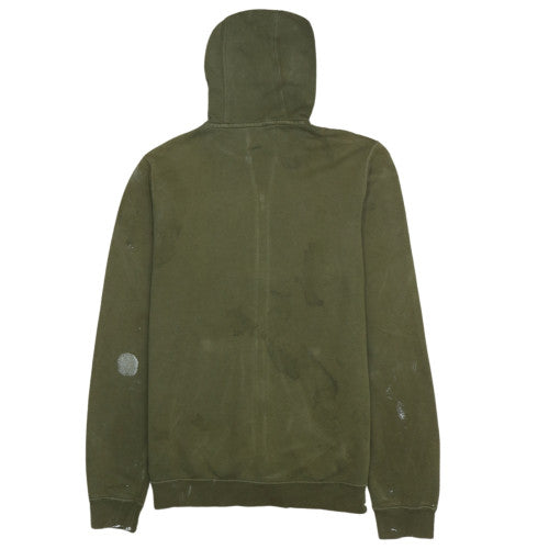 Nike Men's Green Full Zip Hoodie M Fleece Sportswear