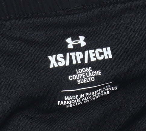 Under Armour Women's Black XS Athletic Running Shorts