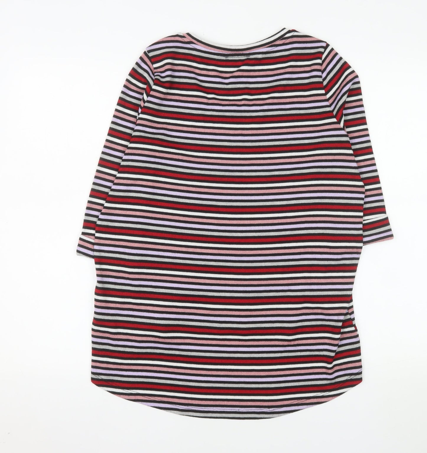 New Look Women’s Multicoloured Striped Pullover Jumper UK 12