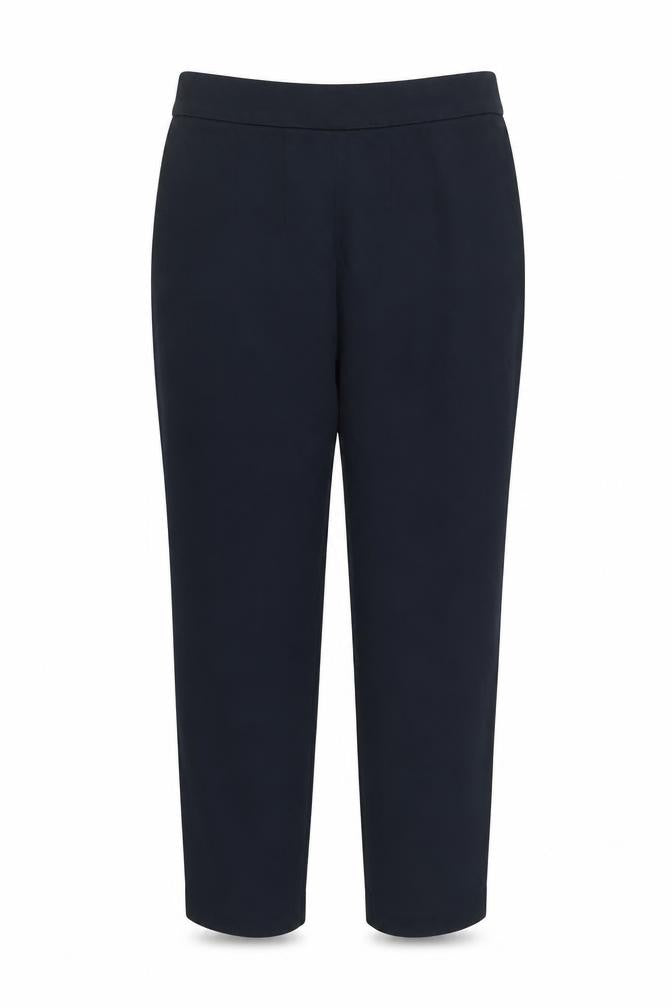Marks & Spencer Women’s Blue Size 12 Slim Fit Stretch Trousers