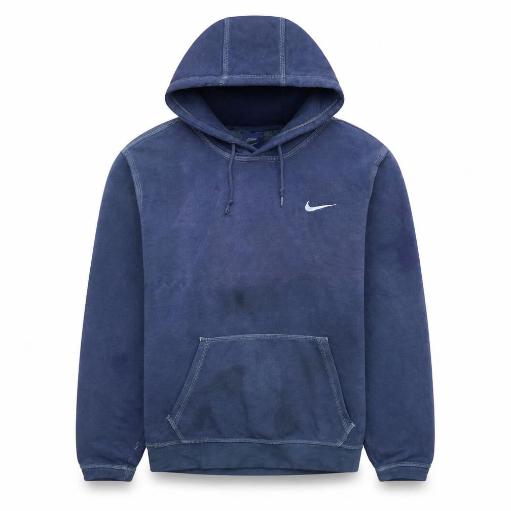 Nike Men's Blue Pullover Hoodie Small Regular Fit Sports Style