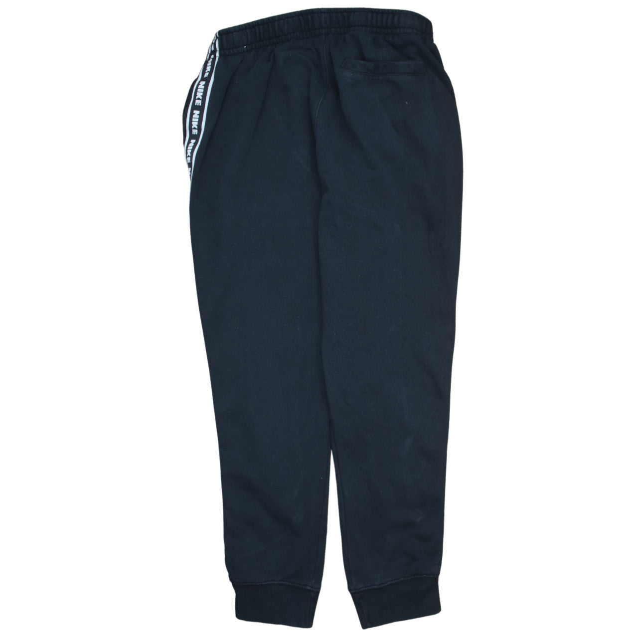 Nike Men's Black Side Stripe Jogger Sweatpants Size M