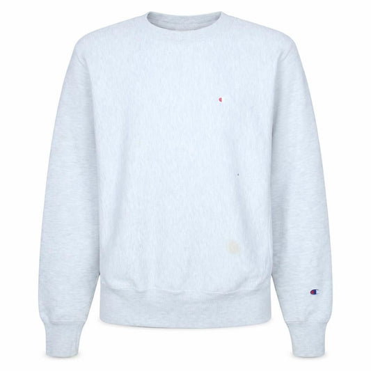 Champion Mens Grey XS Pullover Sweatshirt Classic Logo Crew Neck
