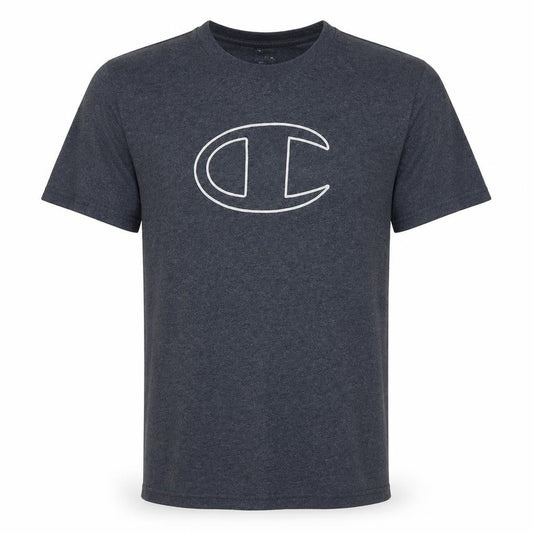Champion Men Grey M Short Sleeve Crew Neck Sports T-Shirt
