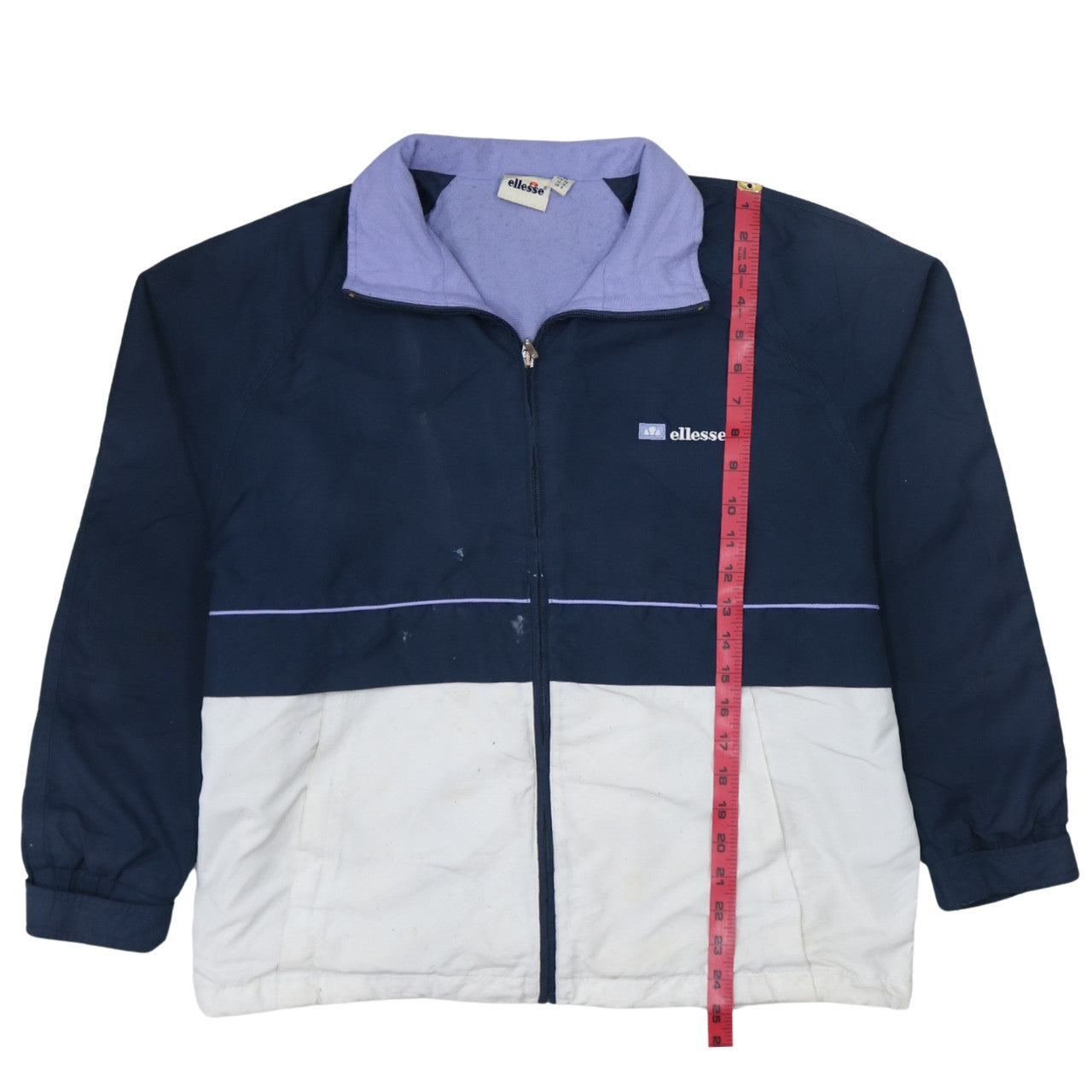 Ellesse Women’s Blue Windbreaker Jacket Size 12 Lightweight