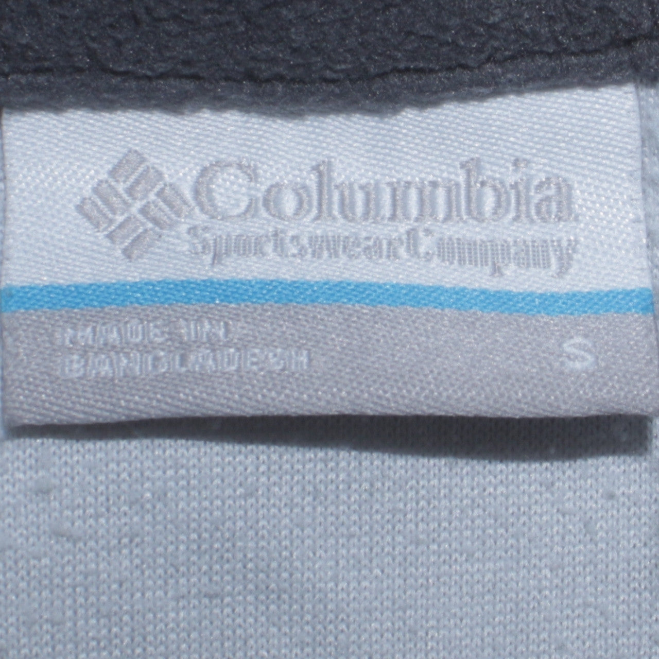 Columbia Men's Blue 1/4 Zip Fleece Sweatshirt Size S Outdoor Top