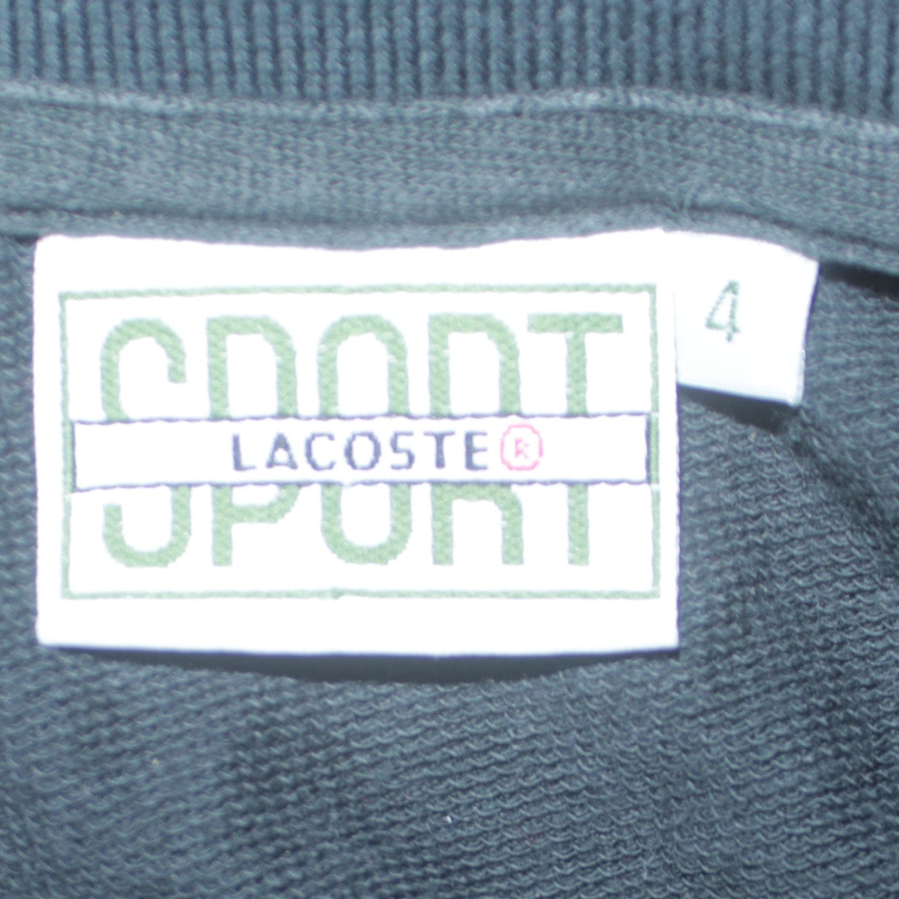 Lacoste Men’s Black Long Sleeve Cotton Polo Shirt Size M