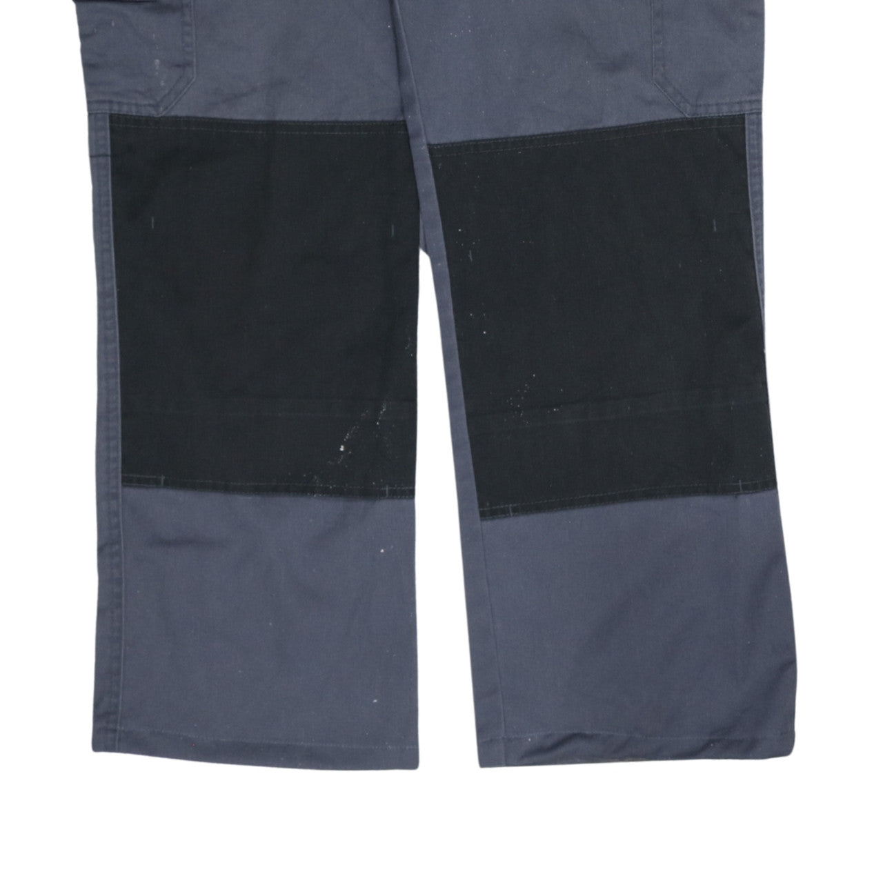 Dickies Men's Blue Cargo Work Trousers Size 32R Cotton Blend