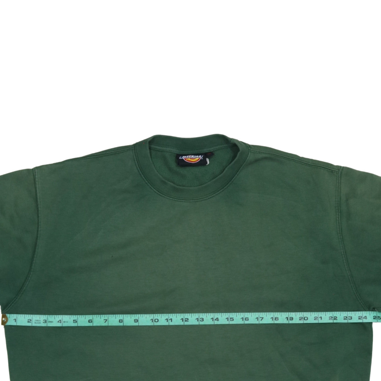 Dickies Mens Green XL Pullover Sweatshirt Crew Neck Fleece Casual