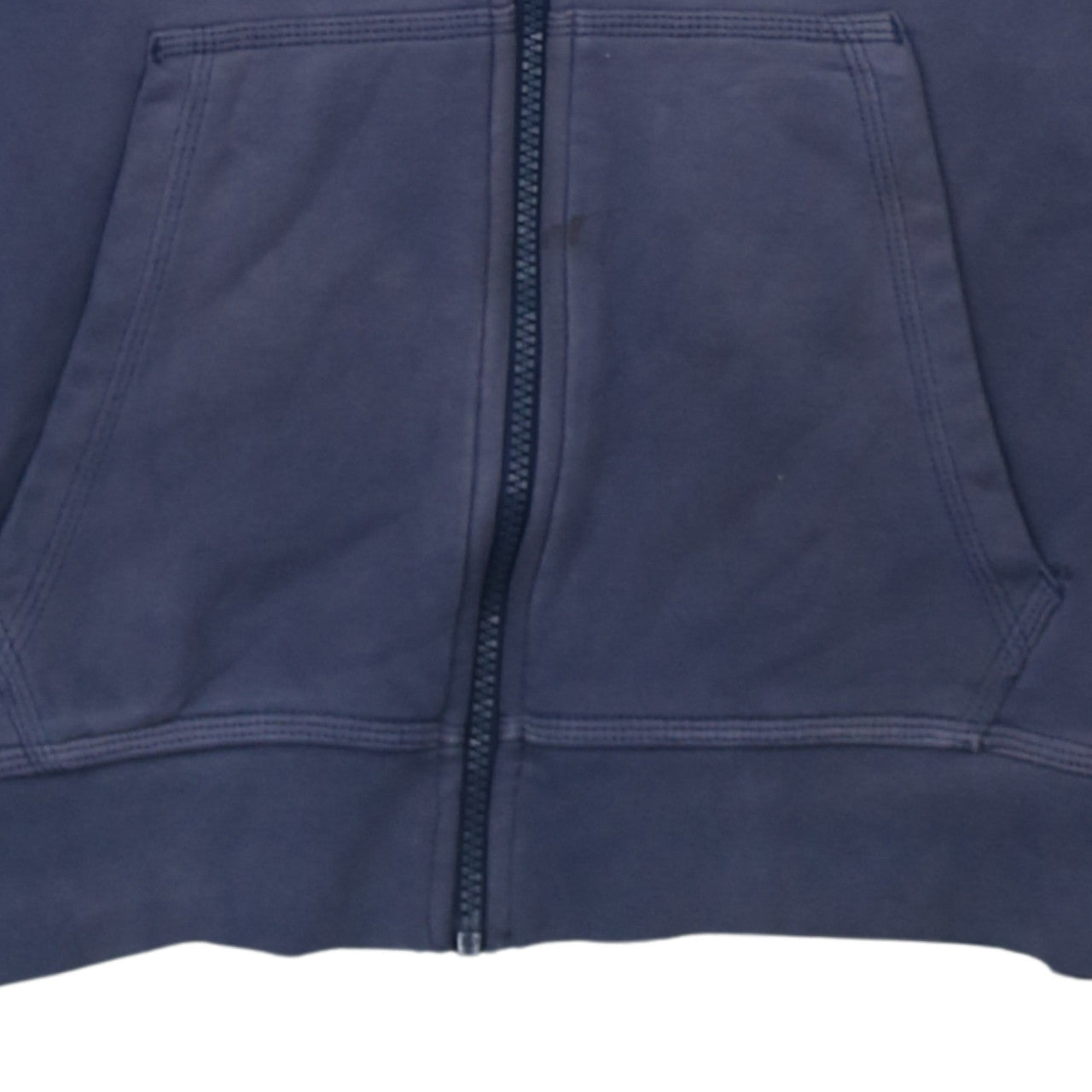Nike Men's Blue Full Zip Camouflage Sleeve Hoodie Size S