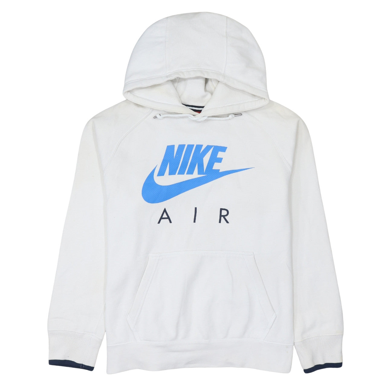Nike Men’s White Air Pullover Hoodie L Logo Sportswear
