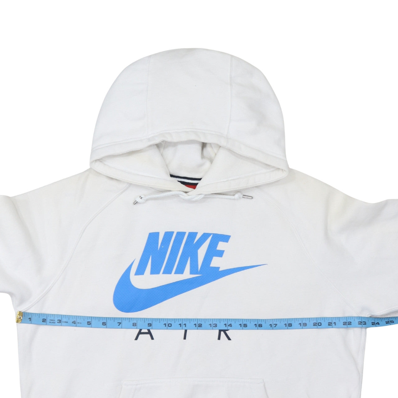 Nike Men’s White Air Pullover Hoodie L Logo Sportswear