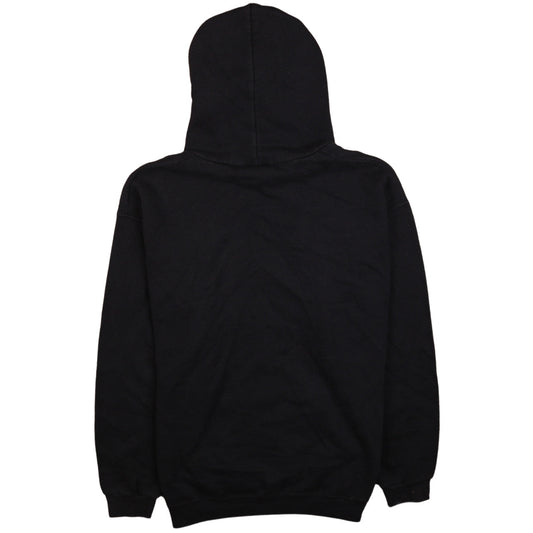 Lee Men's Black Pullover Hoodie L Logo Sports Graphic Vintage