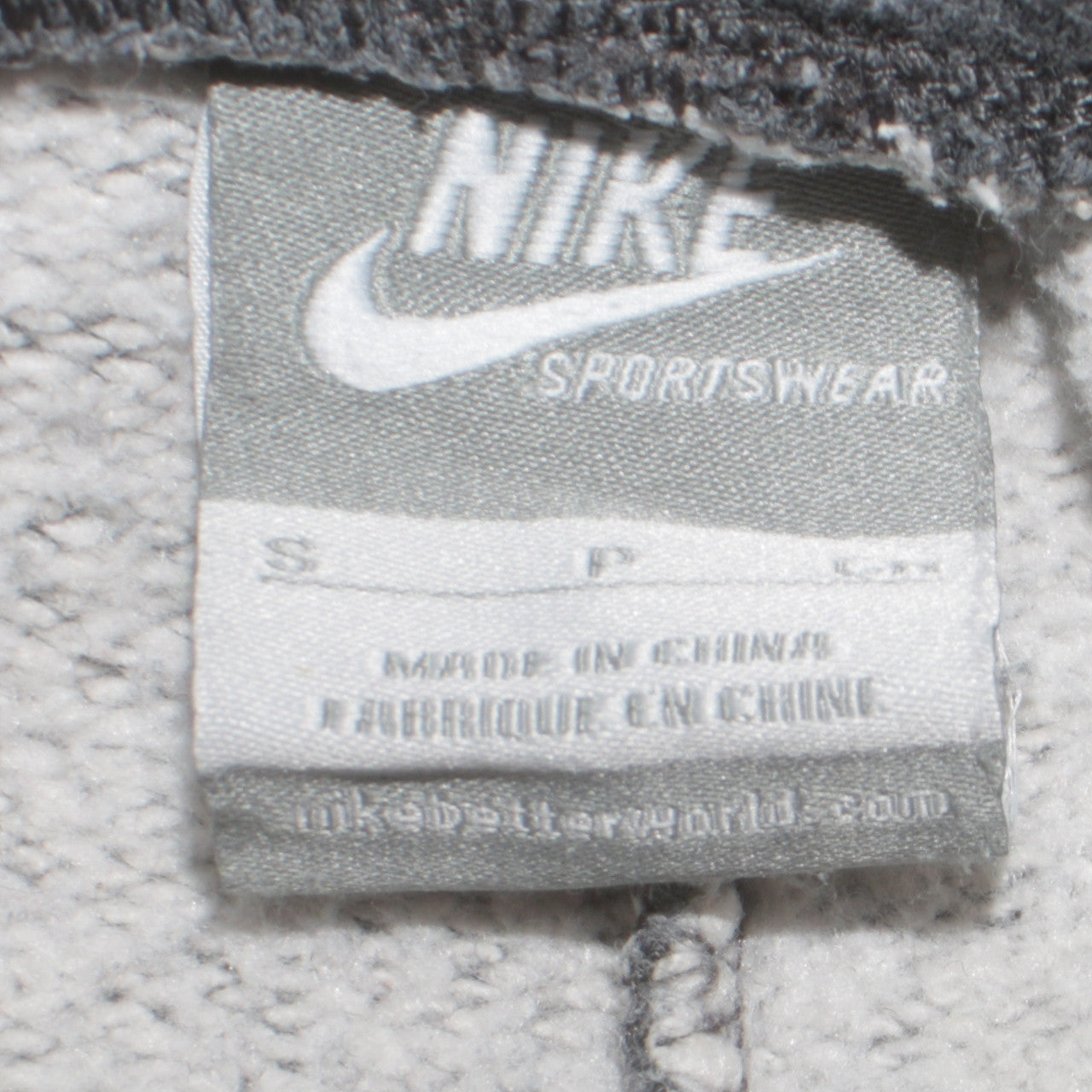 Nike Men's Grey Fleece Sweatpants Size S Regular Fit Activewear