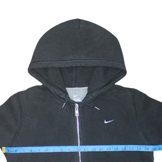 Nike Men's Black Full Zip Hoodie M Sportswear Fleece Sweatshirt