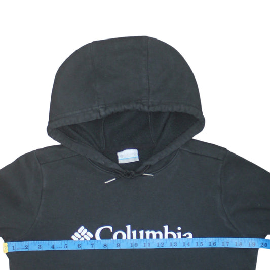 Columbia Men Black Pullover Hoodie Size S Fleece Outdoor